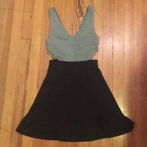 Dress with Side Cutouts